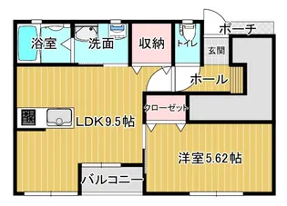 ソラリア【1階】の間取り