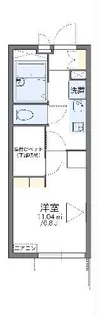 レオパレス東鷹【2階】の間取り