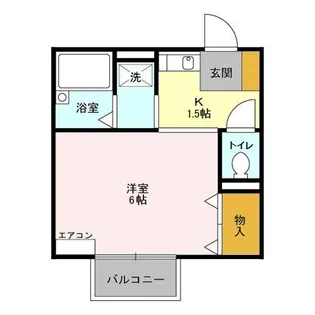 サニーハウスS【2階】の間取り