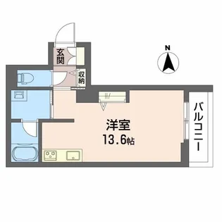 シャーメゾン月の杜【4階】の間取り
