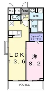 グレイス エス【2階】の間取り