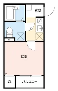 ウィステリア川崎(ウィステリアカワサキ)【1階】の間取り