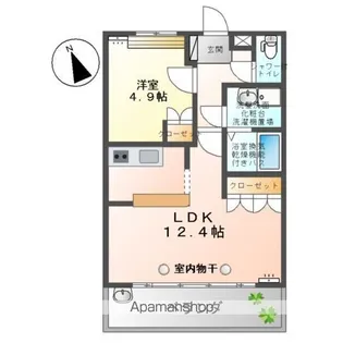 メイ・フルール I【2階】の間取り