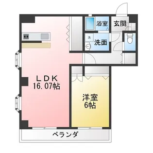 ラッフルズ【2階】の間取り