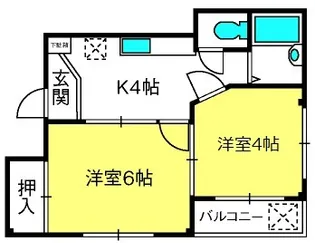 アルファステージ大宮【1階】の間取り