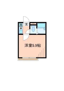 エスポワール日暮里【2階】の間取り