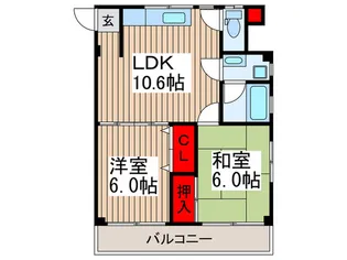 三貴マンション【2階】の間取り