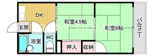 柴本マンション【1階】の間取り