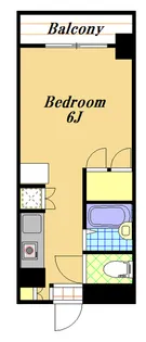 フジマンション末広【4階】の間取り