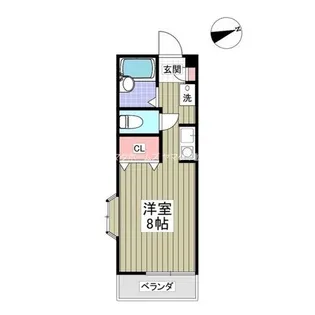 ロックハイツ 1【2階】の間取り
