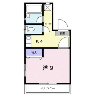 アップタウン参番館【1階】の間取り