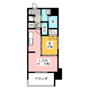 HF仙台長町レジデンス【3階】の間取り