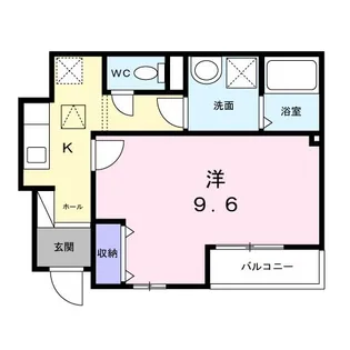 パルム ドール【1階】の間取り