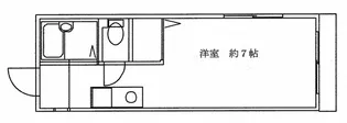 セトル朝霧【1階】の間取り