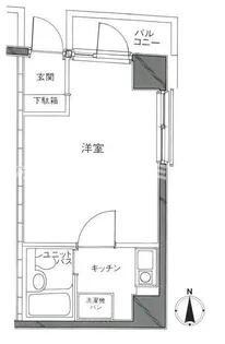パレ・ドール早稲田【1階】の間取り
