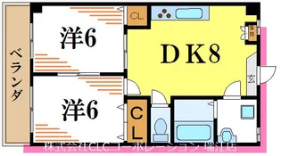 マルツコーポ【1階】の間取り