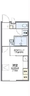 レオパレスひよし【1階】の間取り