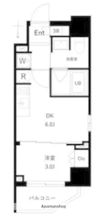 ES-Grande木場公園【4階】の間取り