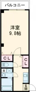グラディオ新大宮【6階】の間取り