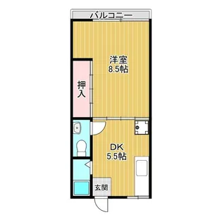 平井マンション【2階】の間取り
