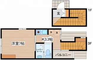 SOL LEVANTE KAIROEN【3階】の間取り