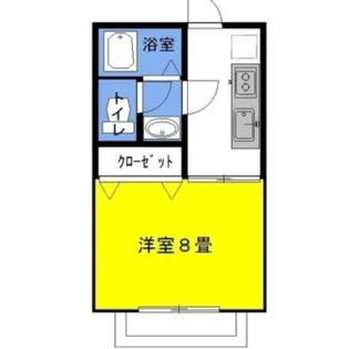 シャ・ローズ【1階】の間取り