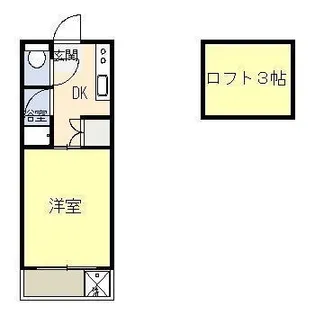 ミオ・アルカサールB棟【2階】の間取り