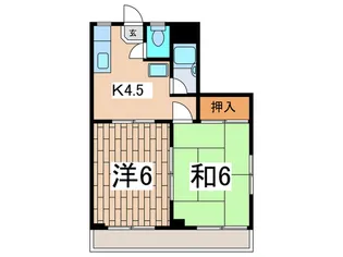 ファ-ストSNコ-ポ2【2階】の間取り