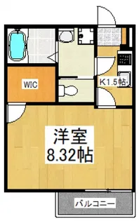 パークサイド清瀬【3階】の間取り