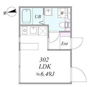 trias ikejiri【3階】の間取り