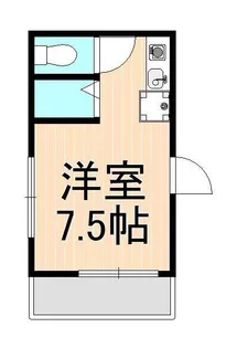 フランボワーズ北千住【2階】の間取り