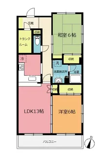 マツヤビル【4階】の間取り