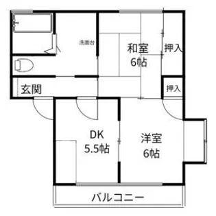 メゾンワルツ【2階】の間取り