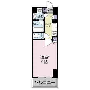 スカール千葉みなと【4階】の間取り