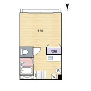 パインフィールド【3階】の間取り