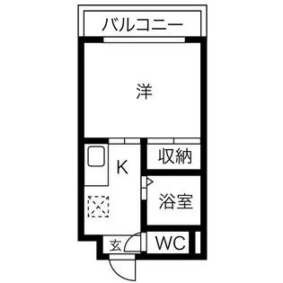 桜グリーンヒル【4階】の間取り