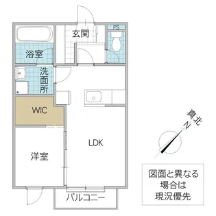 HIGASHI-AKATSUKA TERRACE【2階】の間取り