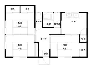 山形県天童市久野本3【一戸建】の間取り
