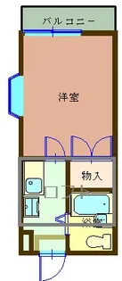 ハイツユートピア【2階】の間取り