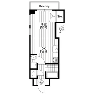 山内ビル【7階】の間取り