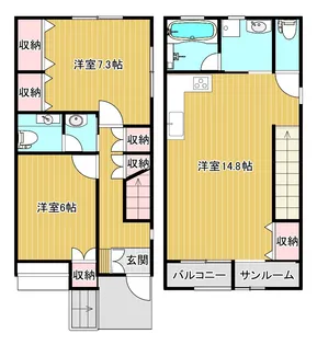 メゾン・ララの間取り