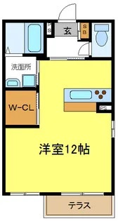エクセルコート【1階】の間取り