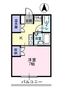 ライフコート【3階】の間取り