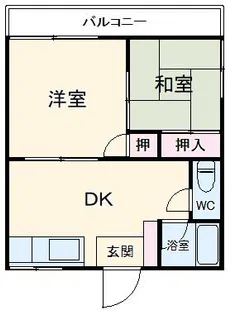 もり荘【1階】の間取り