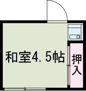 野崎荘【2階】の間取り