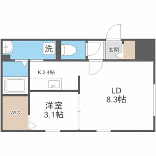 LEVANTE IX【1階】の間取り