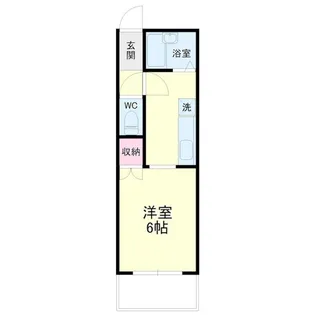 ラベンダータウンB【2階】の間取り