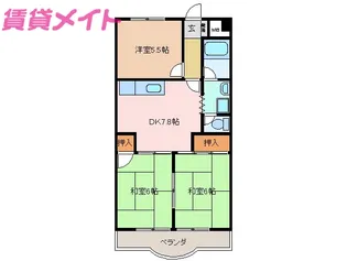 第二加藤ビル【6階】の間取り