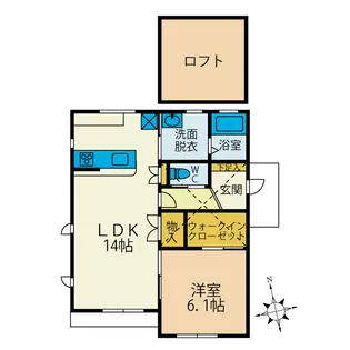 神奈川県平塚市大神9【一戸建】の間取り