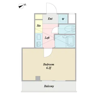 ベルメゾンK【3階】の間取り